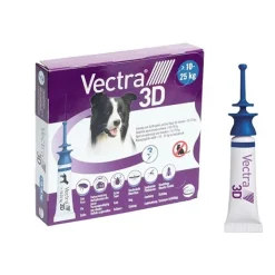 Vectra 3D Pipettes anti puces chien