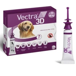Vectra 3D Pipettes anti puces chien
