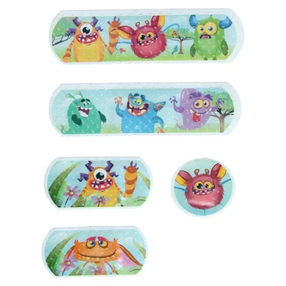 Velpeau Kids Monsters pansements pour enfant