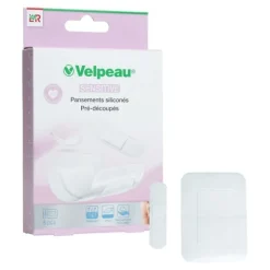 Velpeau Sensitive pansements siliconés pré découpés