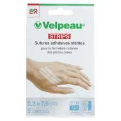 Velpeau Strips Suture adhésive stérile
