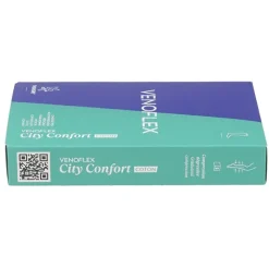 Venoflex City confort coton Chaussettes pieds ouverts homme classe 3