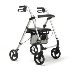 Vermeiren Déambulateur Rollator Ecoplus 4 roues avec panier