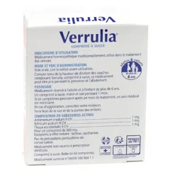 Verrulia comprimé Homéopathie Verrue