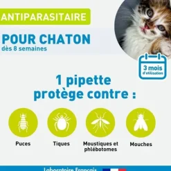 Vetoform Antiparasitaire chaton pipettes