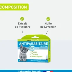 Vetoform Antiparasitaire chaton pipettes