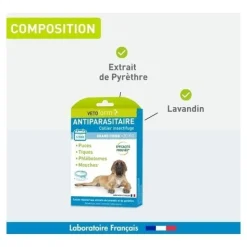 Vetoform Antiparasitaire Collier insectifuge grand chien +30 kg
