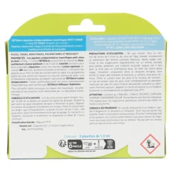 Vetoform antiparasitaire pour chien en pipettes