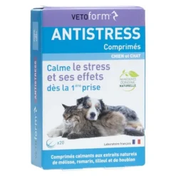 Vetoform anti-stress chien et chat Comprimés