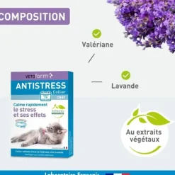 Vetoform collier anti stress chat