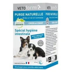 Vetoform Purge naturelle chien et chiot comprimés