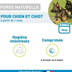 Vetoform Purge naturelle chien et chiot comprimés