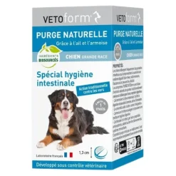 Vetoform Purge naturelle chien grande race comprimés