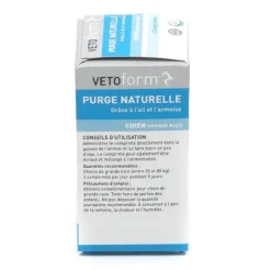 Vetoform Purge naturelle chien grande race comprimés