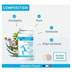 Vetoform Respiration Chat et Chien comprimés