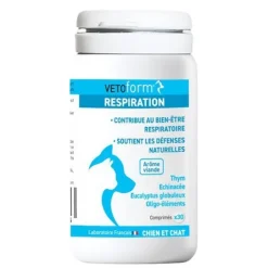 Vetoform Respiration Chat et Chien comprimés