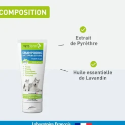 Vetoform Shampooing Antiparasitaire Insectifuge