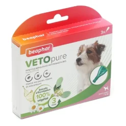 Vetopure Chien Pipettes antiparasitaires répulsives