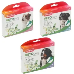 Vetopure Chien Pipettes antiparasitaires répulsives