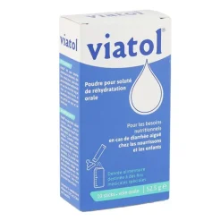 Viatol soluté de réhydratation orale sachets