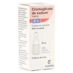 Viatris collyre Cromoglicate de sodium 2%