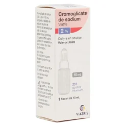 Viatris collyre Cromoglicate de sodium 2%