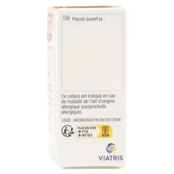 Viatris collyre Cromoglicate de sodium 2%