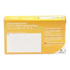 Viatris pastilles Miel Citron Amylmétacrésol/alcool dichlorobenzylique