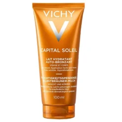 Vichy Capital Soleil Lait hydratant autobronzant