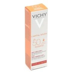 Vichy Capital Soleil solaire anti-âge 3 en 1 SPF 50