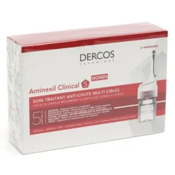 Vichy Dercos Aminexil Clinical 5 femme unidoses