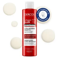 Vichy Dercos Collagen 17 Filler Shampooing ultra réparateur
