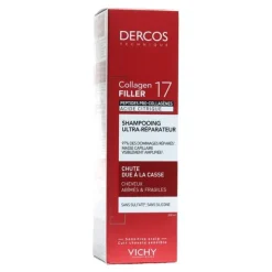 Vichy Dercos Collagen 17 Filler Shampooing ultra réparateur