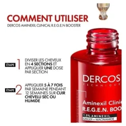 Vichy Dercos Sérum anti chute cheveux REGEN Booster