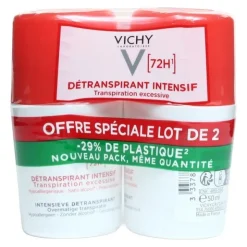 Vichy déodorant détranspirant intensif 72h bille