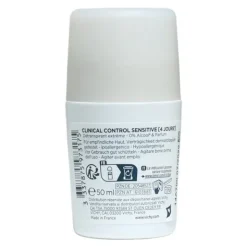 Vichy déodorant détranspirant Clinical Control Sensitive 4 jours bille