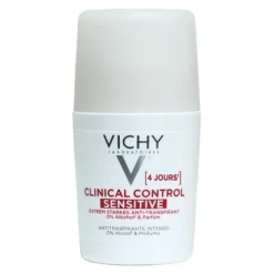 Vichy déodorant détranspirant Clinical Control Sensitive 4 jours bille