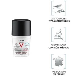 Vichy Homme déodorant bille anti-traces