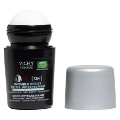 Vichy Homme déodorant Invisible Resist Dermo-détranspirant 72 h bille