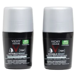Vichy Homme déodorant Invisible Resist Dermo-détranspirant 72 h bille