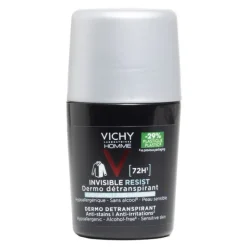 Vichy Homme déodorant Invisible Resist Dermo-détranspirant 72 h bille