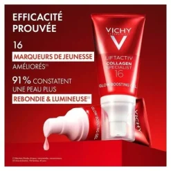 Vichy Liftactiv Collagen specialist 16 glow boosting gel éclat