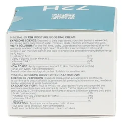Vichy Minéral 89 Crème boost d'hydratation 72h
