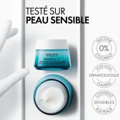 Vichy Minéral 89 crème boost d'hydratation 100h texture riche