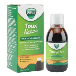 Vicks Natura sirop Toux sèche et grasse