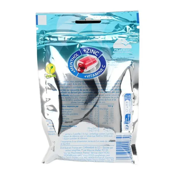 Vicks Pastilles Triple Action sans sucres