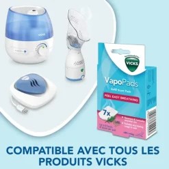 Vicks VapoPads Tablettes pour diffuseur romarin/lavande