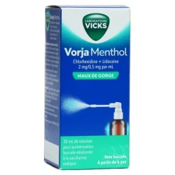 Vicks Vorja maux de gorge spray