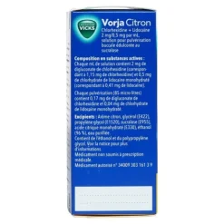 Vicks Vorja maux de gorge spray