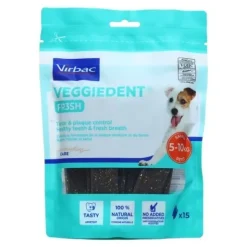 Virbac Veggiedent Fresh Lamelles à mâcher chiens